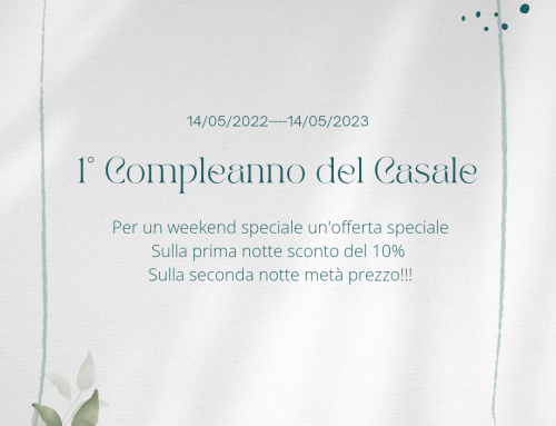 PRIMO COMPLEANNO DEL CASALE MONTE VALESTRA